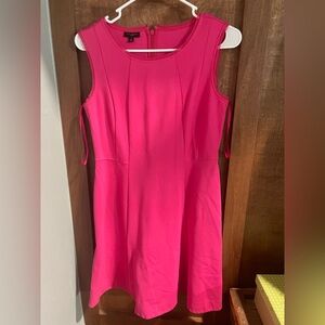 Talbots Fuchsia Pink Sleeveless Knit Dress 8p